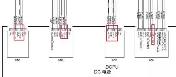 柯尼卡美能達C360DC電源板部分連接.jpg